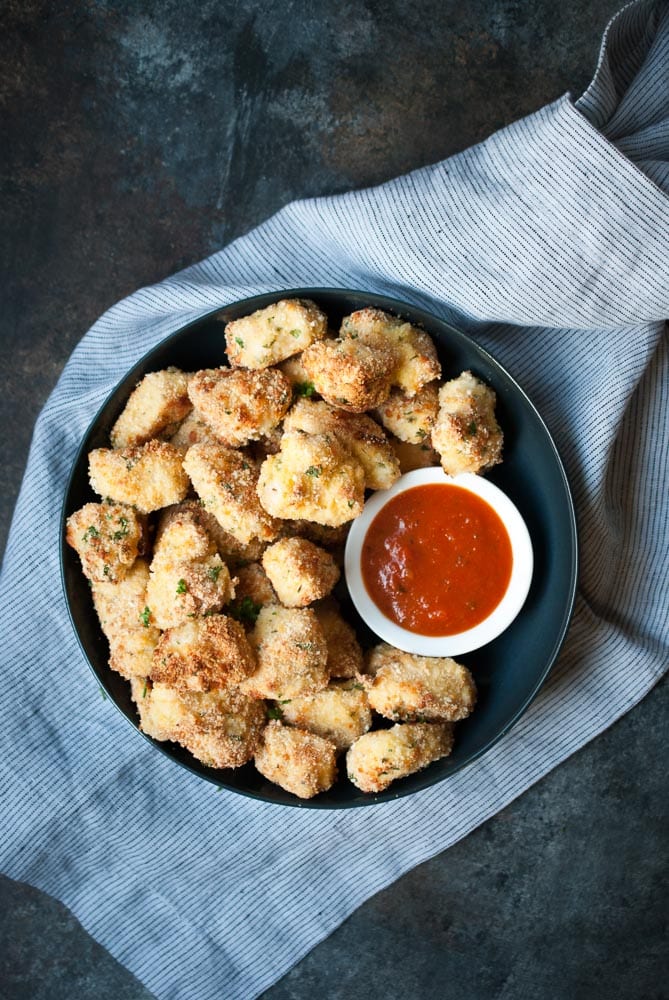 Chicken Parmesan Poppers