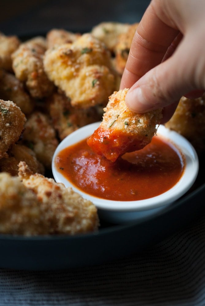 Chicken Parmesan Poppers