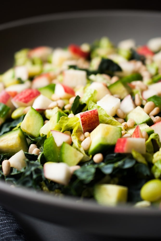 Chopped Kale & Romaine Detox Salad