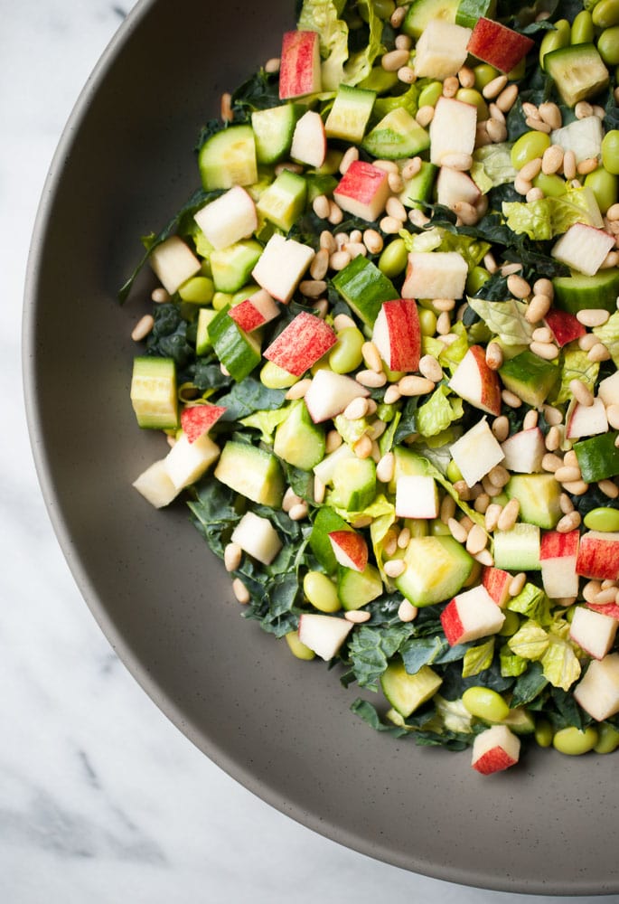 Chopped Kale & Romaine Detox Salad