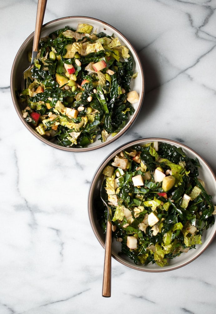 Chopped Kale & Romaine Detox Salad