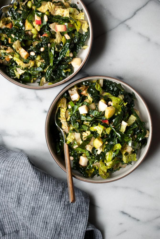 Chopped Kale & Romaine Detox Salad