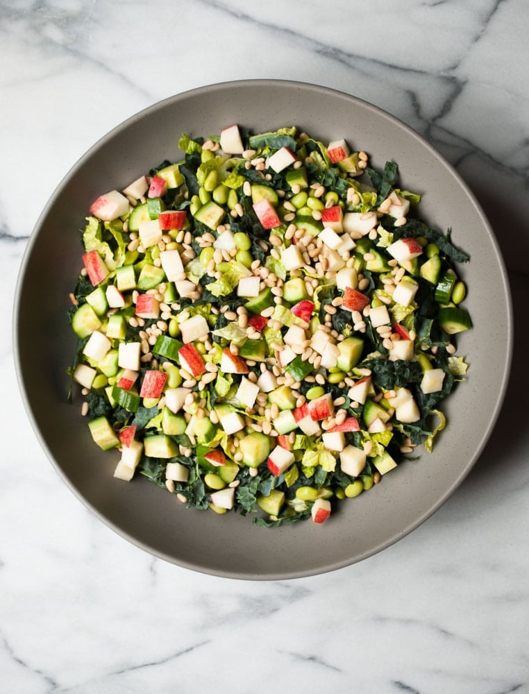 Chopped Kale & Romaine Detox Salad