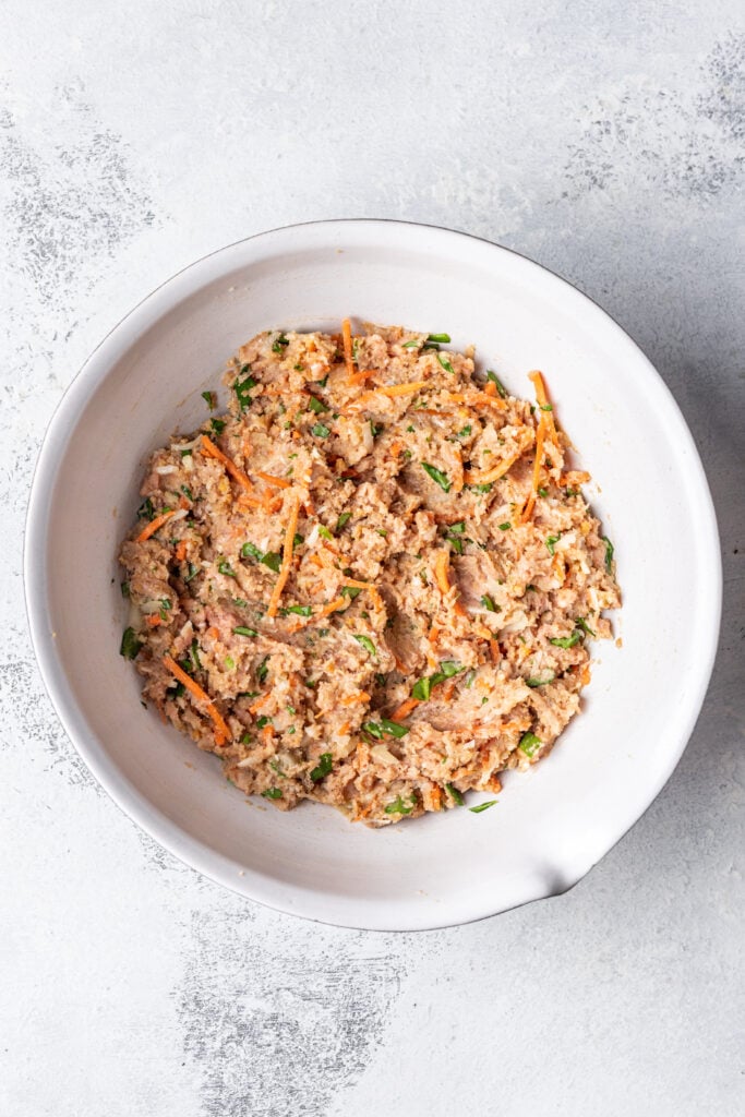 meatloaf mixture in a bowl