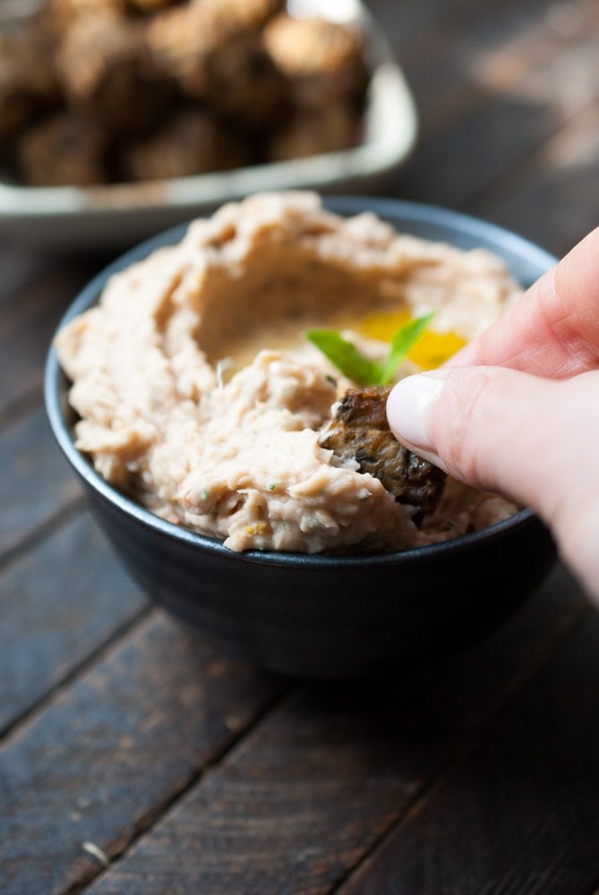 White Bean & Sun Dried Tomato Dip