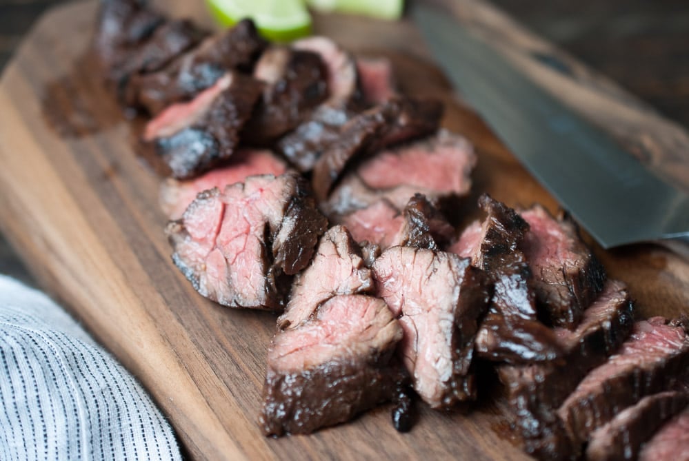 Balsamic Grilled Hanger Steak