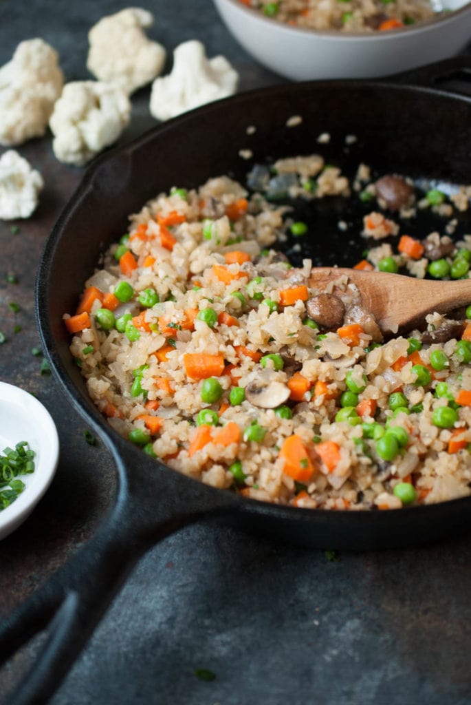 Quick & Easy Cauliflower Fried Rice