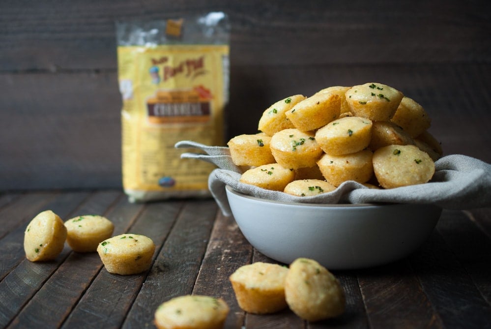 Cheddar Chive Corn Muffins
