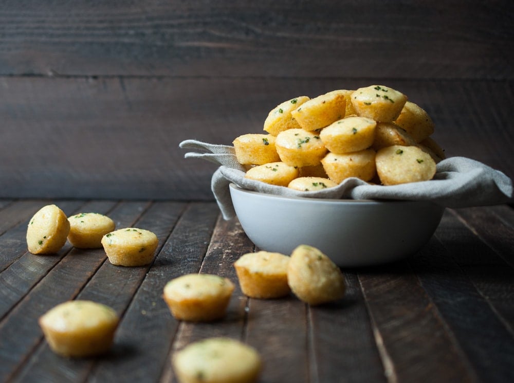 Cheddar Chive Corn Muffins