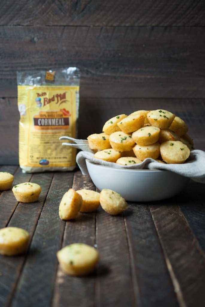 Cheddar Chive Corn Muffins
