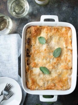 Mushroom Sage Lasagna
