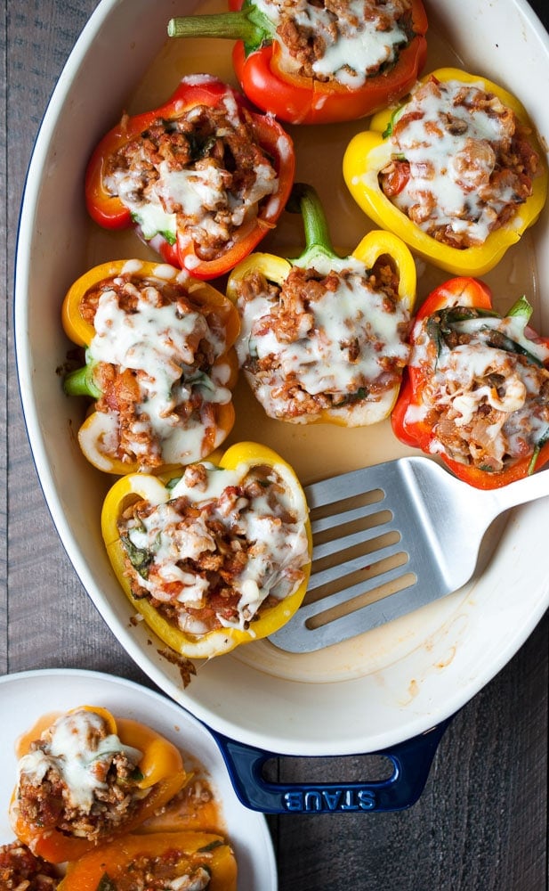 Spicy Stuffed Peppers