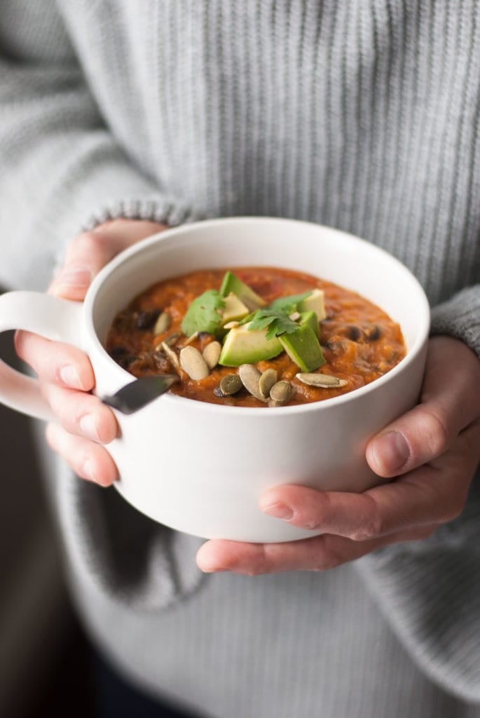 Vegetarian Pumpkin Chili