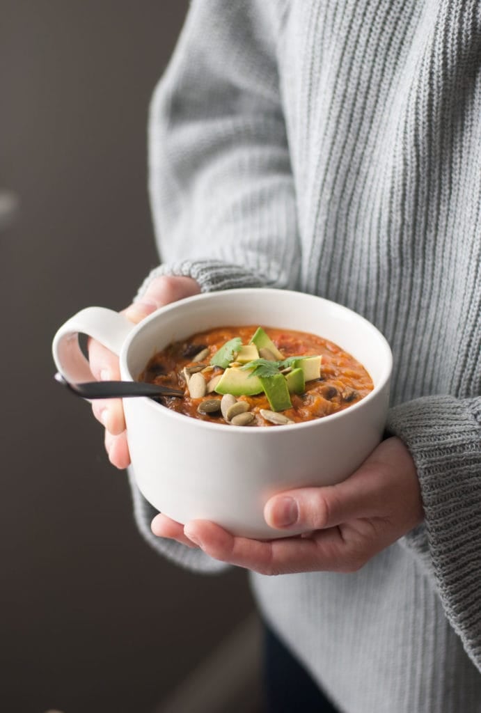 Vegetarian Pumpkin Chili