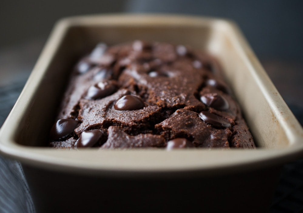 Gluten Free Double Chocolate Chip Banana Bread