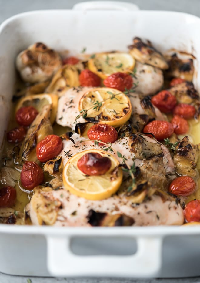 Artichoke Lemon Chicken