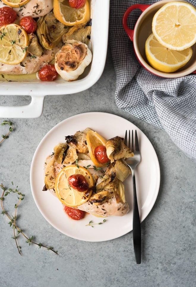 Artichoke Lemon Chicken