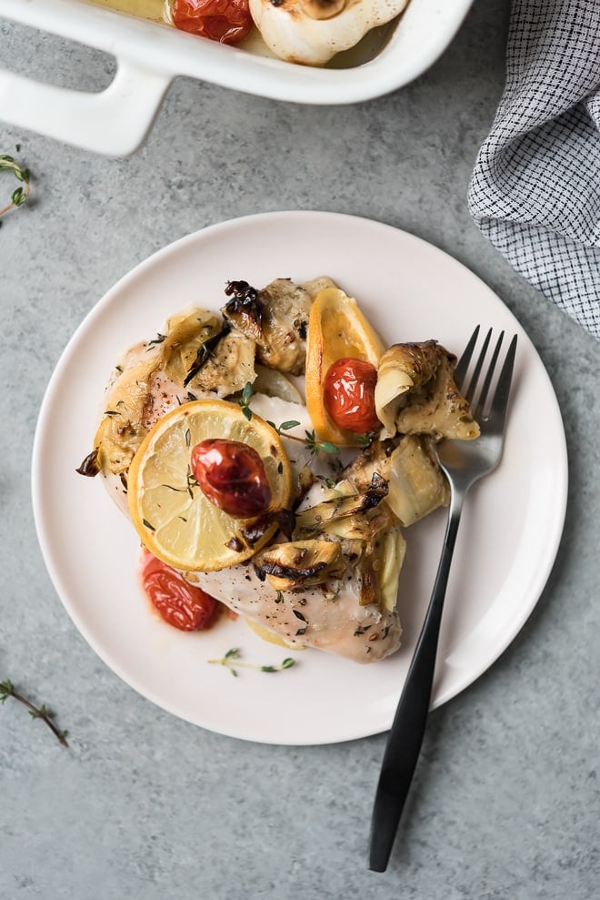 Artichoke Lemon Chicken