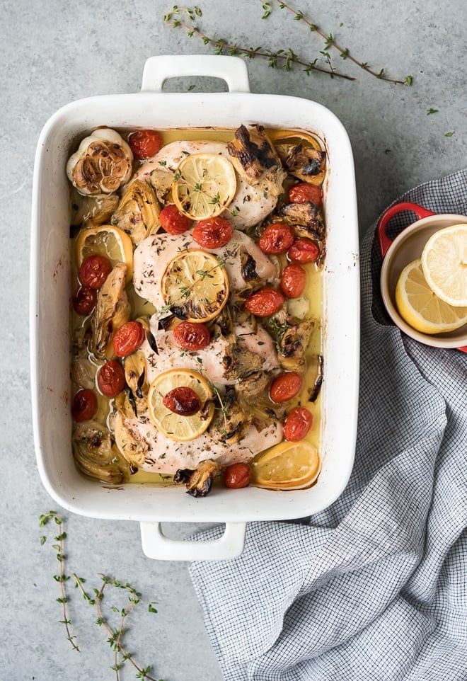 Artichoke Lemon Chicken