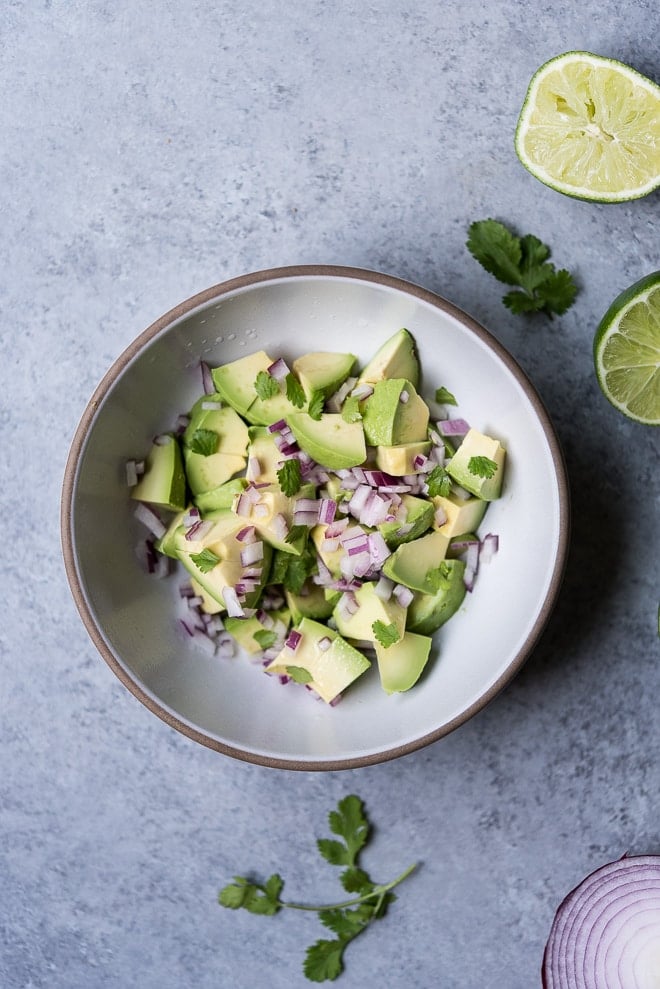 Spice Roasted Halibut w- Avocado Salsa