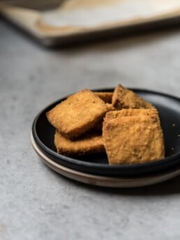 Crispy Cornflake Baked Tofu