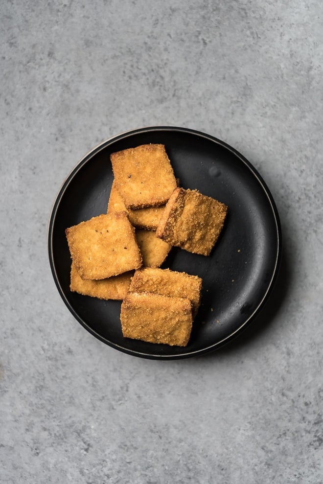 Crispy Cornflake Baked Tofu