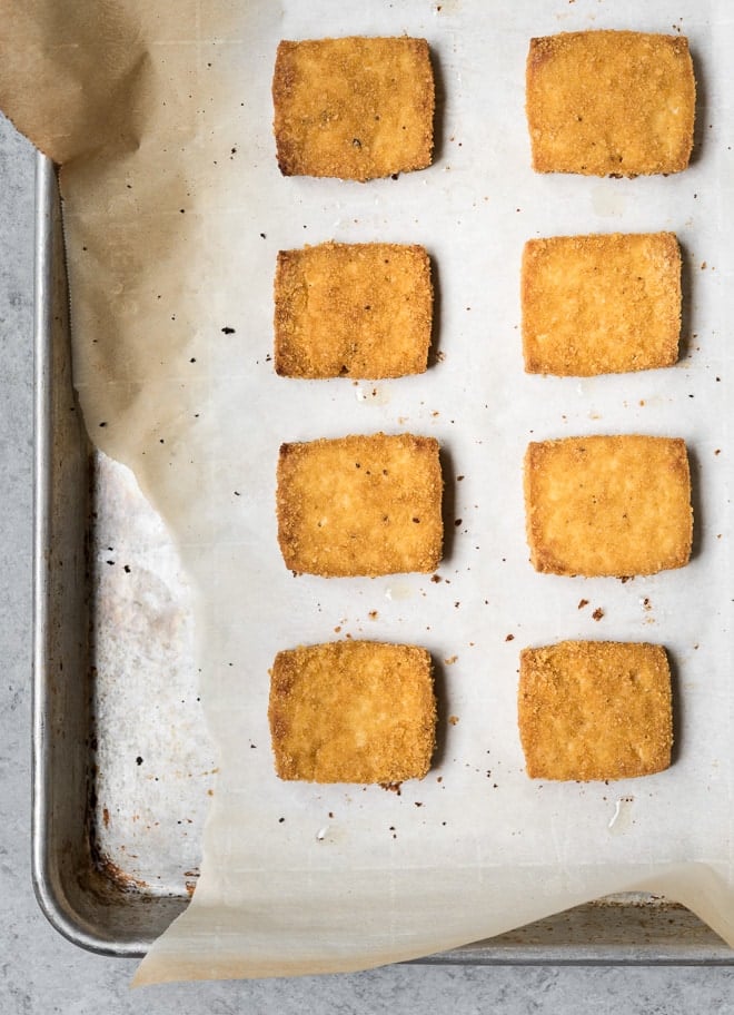 Crispy Cornflake Baked Tofu