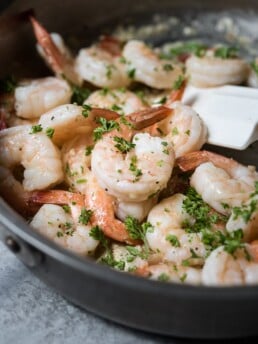 15 Minute Garlic Lemon Shrimp
