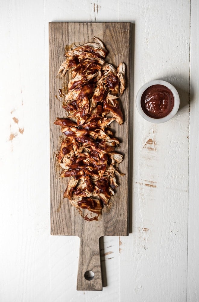 BBQ Chicken Kale Salad