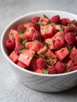 Easy Watermelon Mint Salad