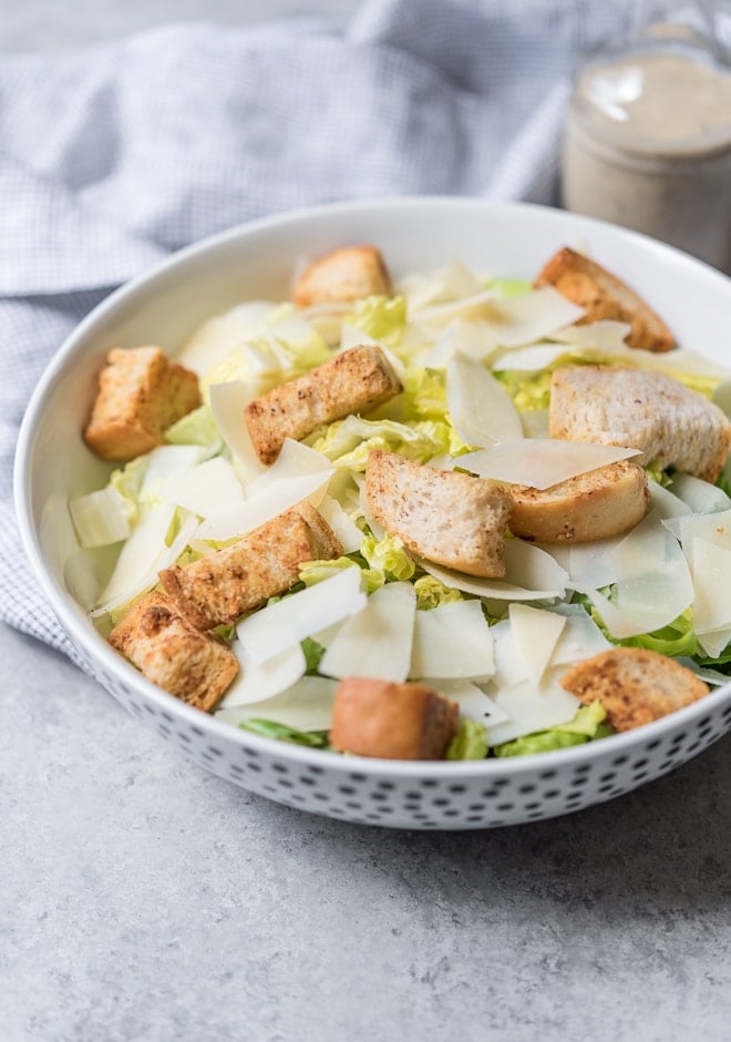 Caesar Salad w- Homemade Dressing