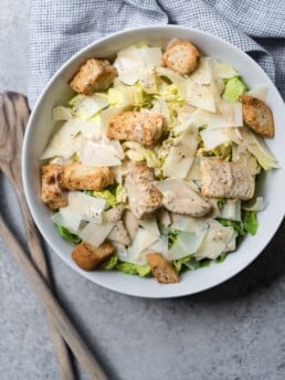 Caesar Salad w- Homemade Dressing