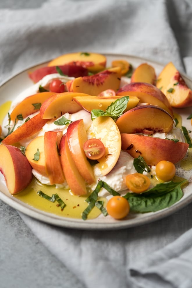 Stone Fruit & Burrata Salad