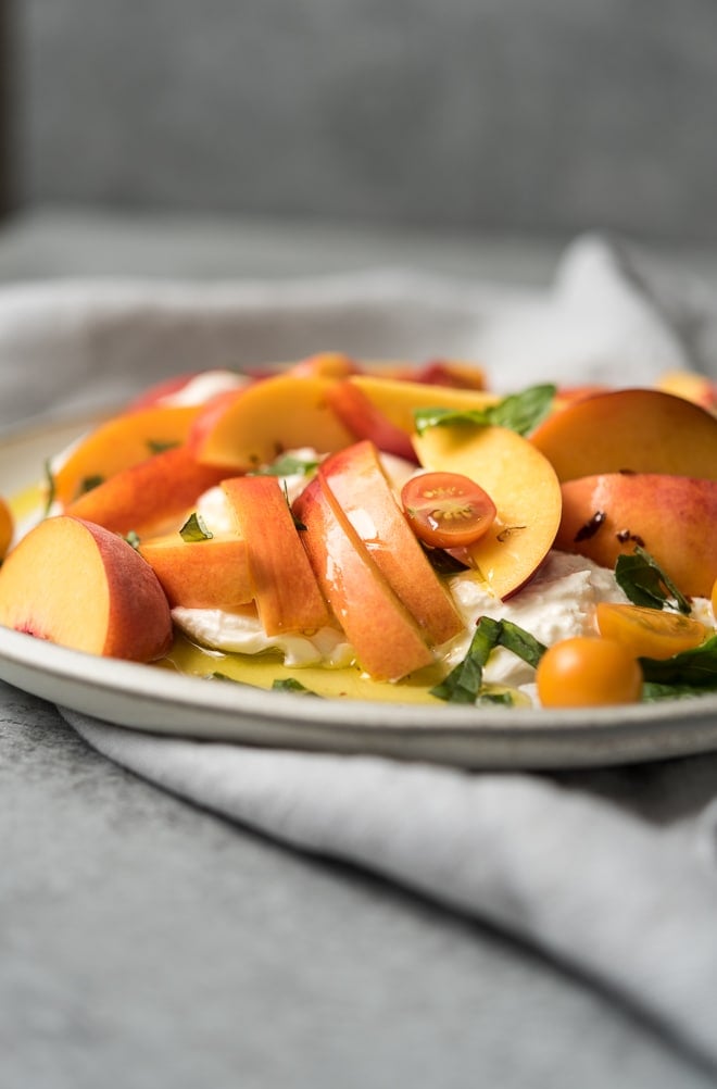 Stone Fruit & Burrata Salad