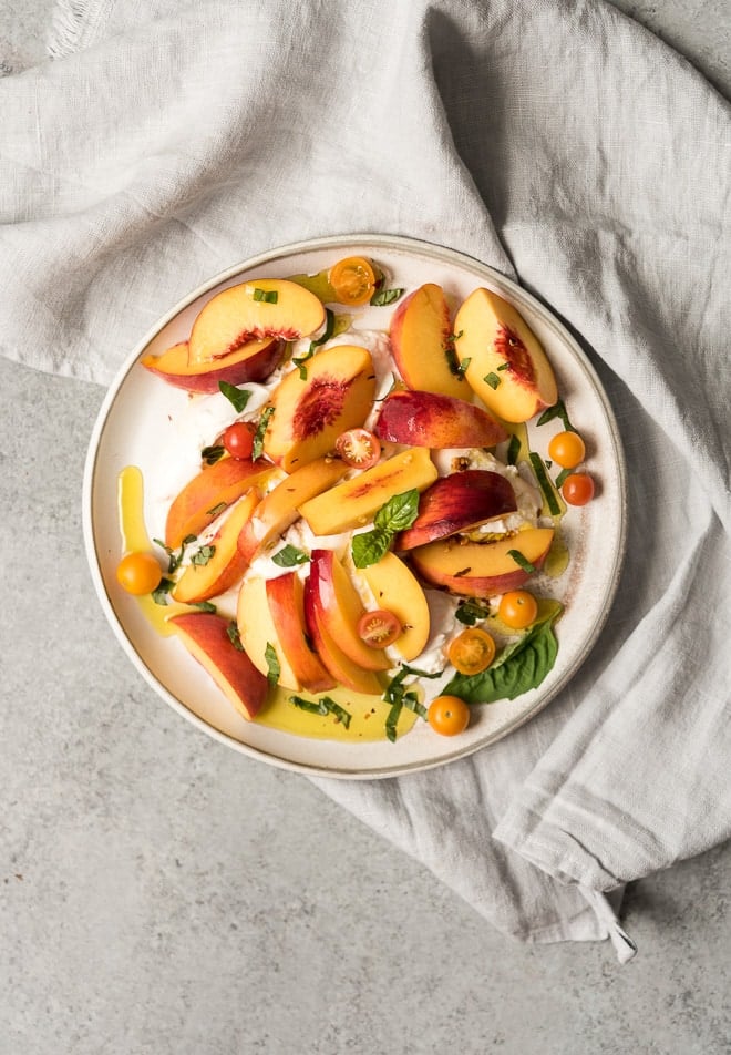 Stone Fruit & Burrata Salad