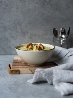 Zucchini Avocado Soup