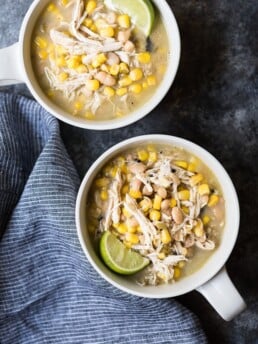 Coconut Lime White Chicken Chili