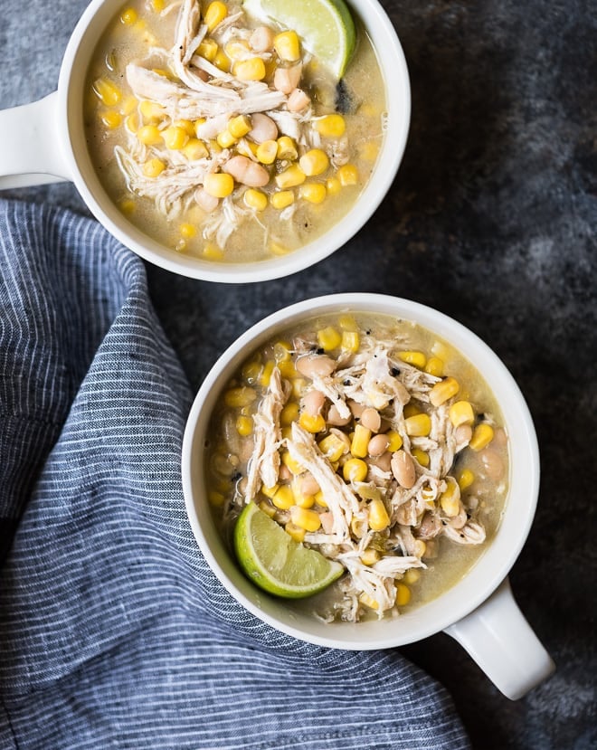 Coconut Lime White Chicken Chili