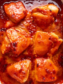 sticky baked chicken