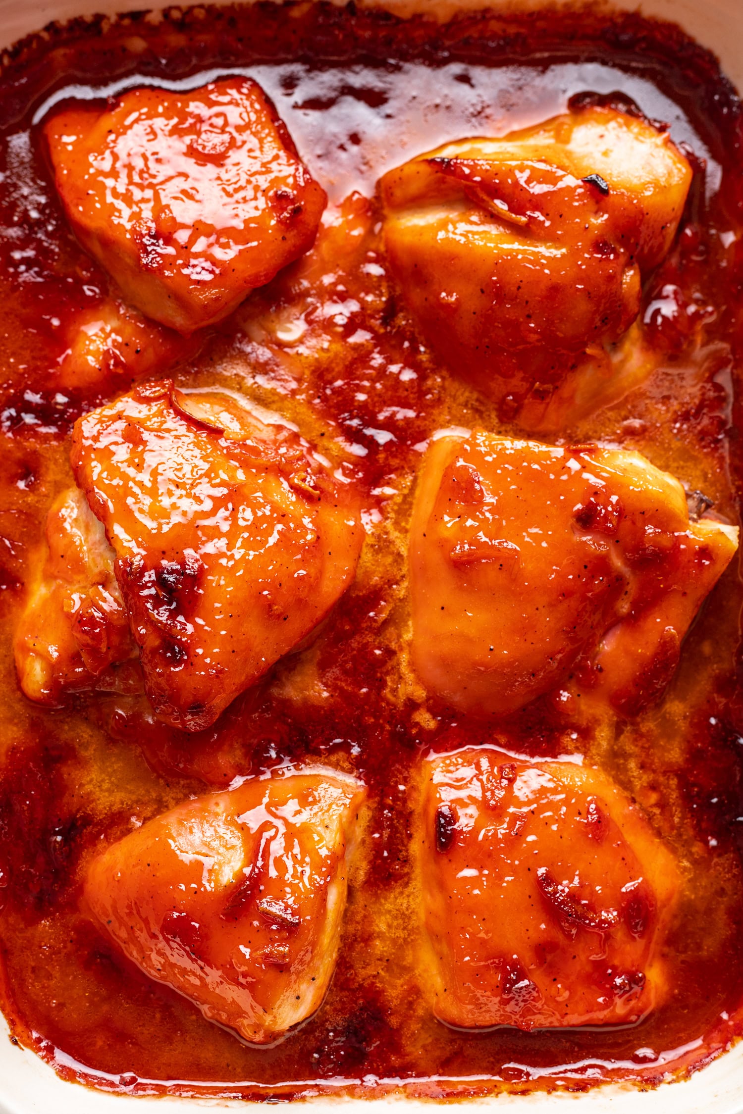 sticky baked chicken