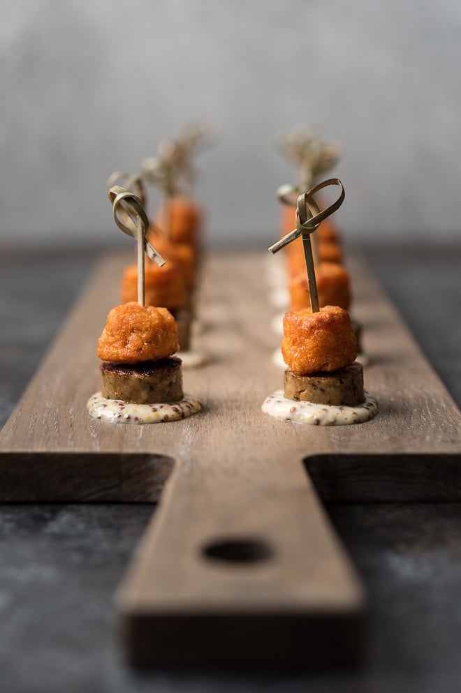 Chicken Sausage Sweet Potato Bites