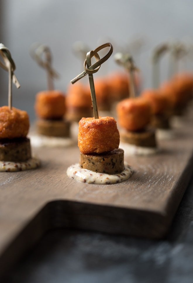 Chicken Sausage Sweet Potato Bites