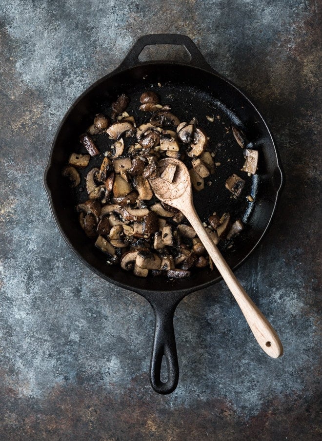 Garlicky Sautéed Mushrooms