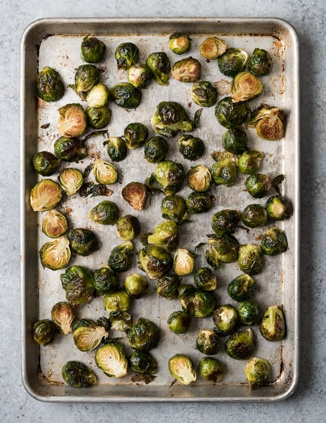 Easy Roasted Brussels Sprouts
