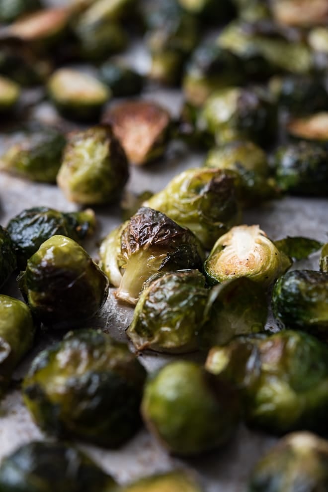 Easy Roasted Brussels Sprouts