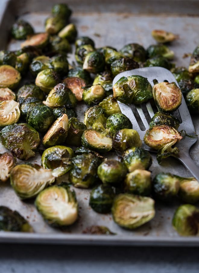 Easy Roasted Brussels Sprouts