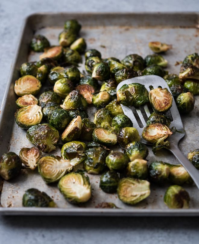 Easy Roasted Brussels Sprouts