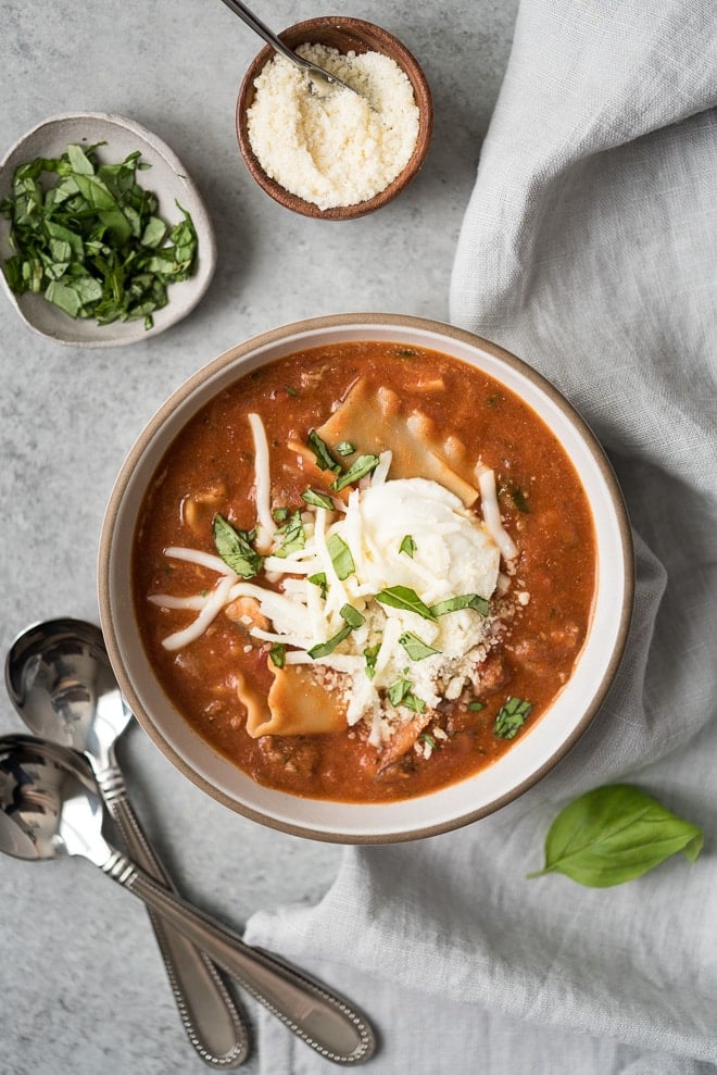 Lasagna Soup