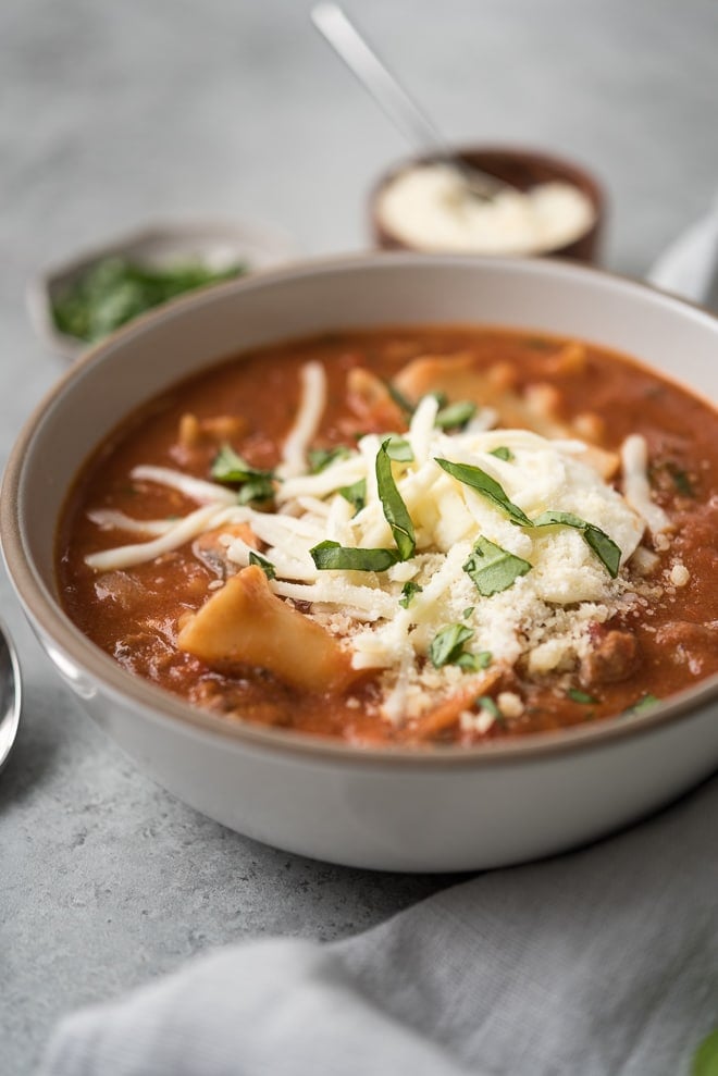 Lasagna Soup