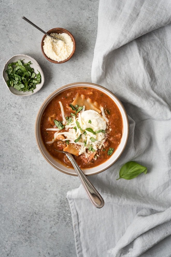 Lasagna Soup